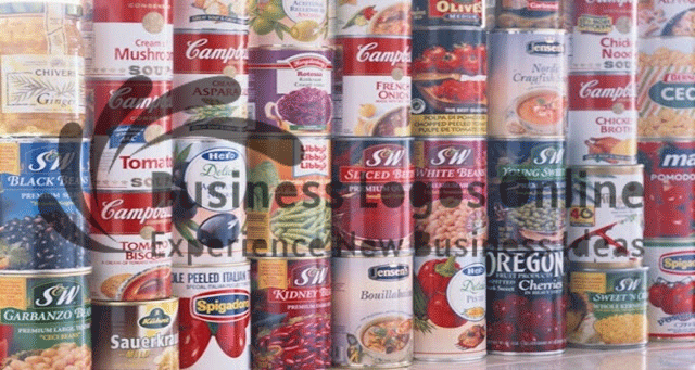 canned packaged goods