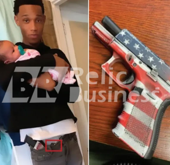 Detroit rapper Lil Mello captured after federal authorities find weapon painted like American banner